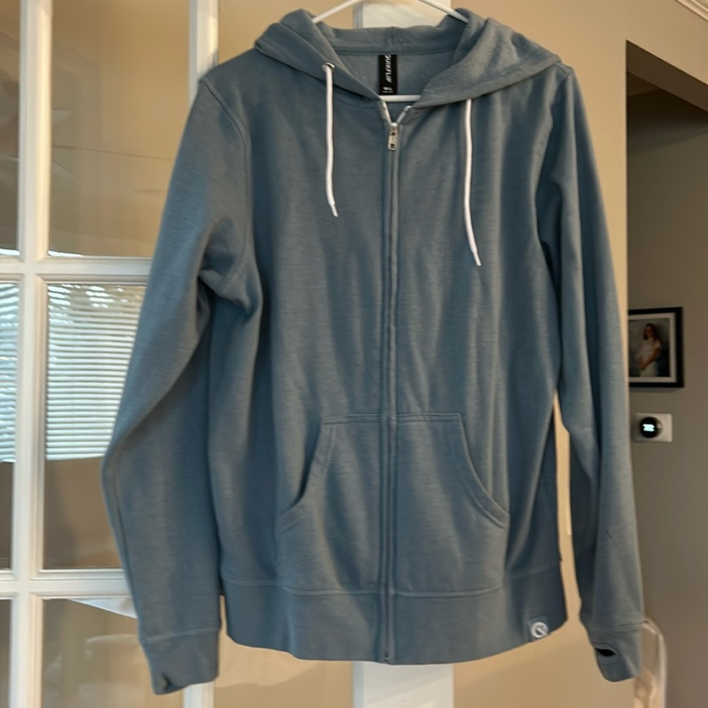 Quikflip was seen on shark tank. Unisex full zip hoodie that turn into backpack